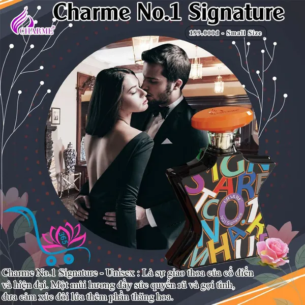 Nước Hoa Charme No.1 Signature 100ml Unisex Chính Hãng