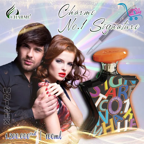 Nước Hoa Charme No.1 Signature 100ml Unisex Chính Hãng