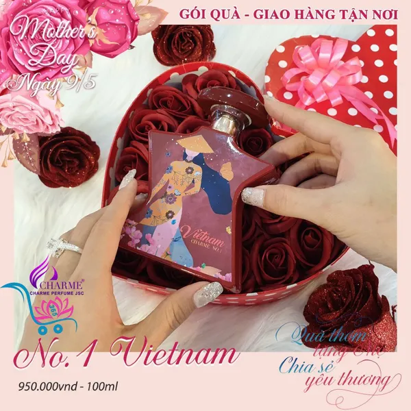 Nước Hoa Charme No.1 Vietnam 100ml Nữ Chính Hãng