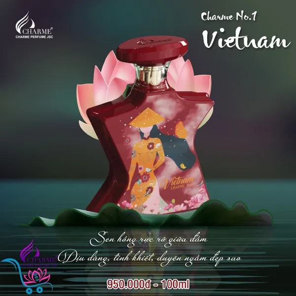 Nước Hoa Charme No.1 Vietnam 100ml Nữ Chính Hãng