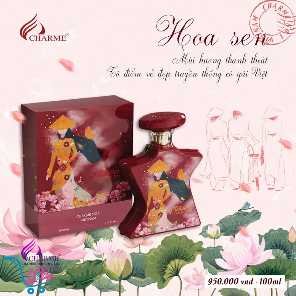 Nước Hoa Charme No.1 Vietnam 100ml Nữ Chính Hãng