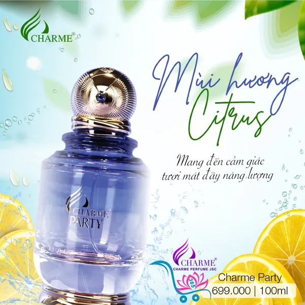 Nước Hoa Charme Party 100ml Nữ Chính Hãng
