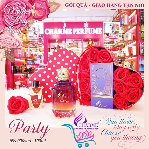 Nước Hoa Charme Party 100ml Nữ Chính Hãng