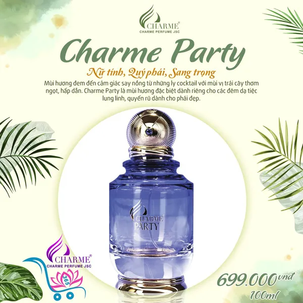 Nước Hoa Charme Party 100ml Nữ Chính Hãng