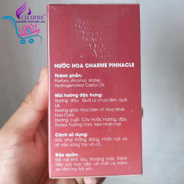 Nước Hoa Charme Pinnacle 100ml Nữ Chính Hãng
