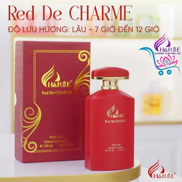Nước Hoa Charme Red De Charme 100ml Nam Chính Hãng