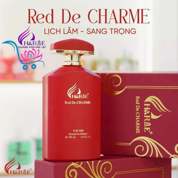 Nước Hoa Charme Red De Charme 100ml Nam Chính Hãng