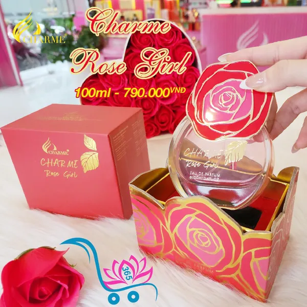 Nước Hoa Charme Rose Girl 100ml Nữ Chính Hãng