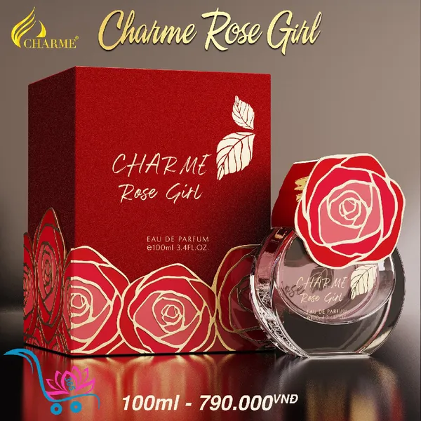 Nước Hoa Charme Rose Girl 100ml Nữ Chính Hãng