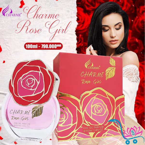 Nước Hoa Charme Rose Girl 100ml Nữ Chính Hãng