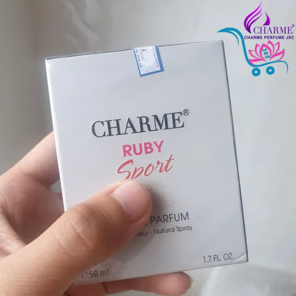 Nước Hoa Charme Ruby Sport 50ml Nam Chính Hãng