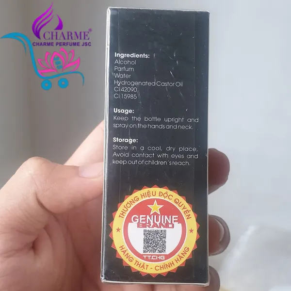 Nước Hoa Charme Ruby Sport 50ml Nam Chính Hãng