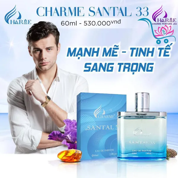 Nước Hoa Charme Santal 33 60ml Nam Chính Hãng