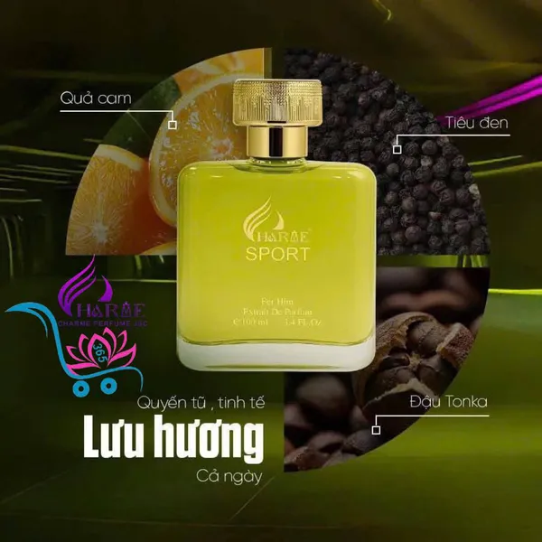 Nước Hoa Charme Sport 100ml Nam Chính Hãng