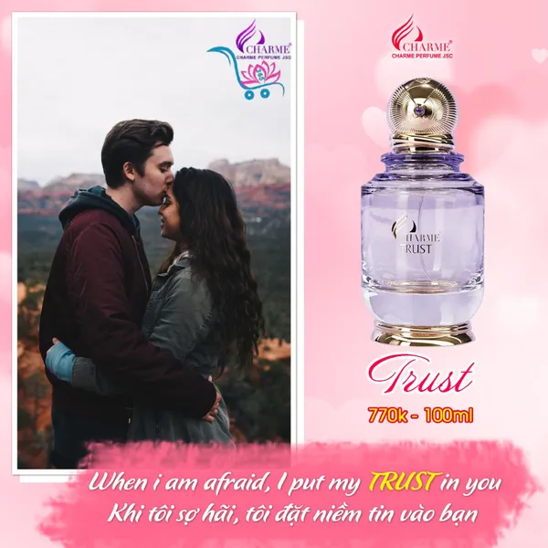 Nước Hoa Charme Trust 100ml Nữ Chính Hãng