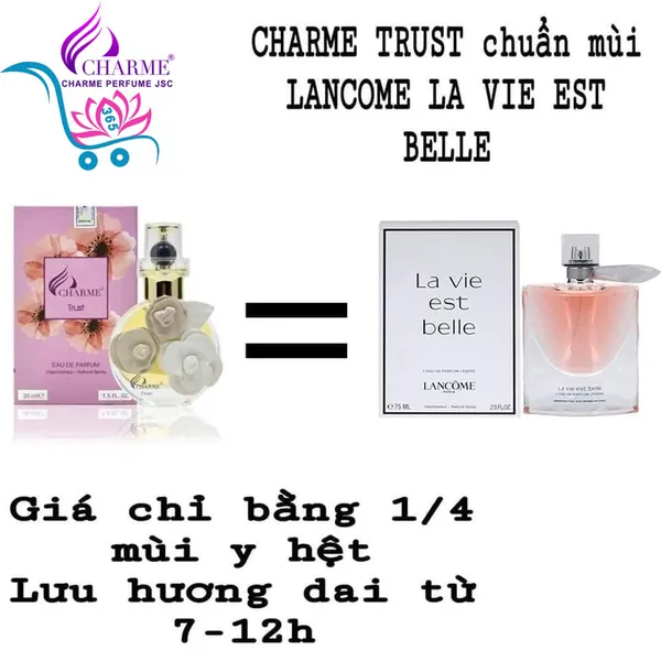 Nước Hoa Charme Trust 35ml Nữ Chính Hãng