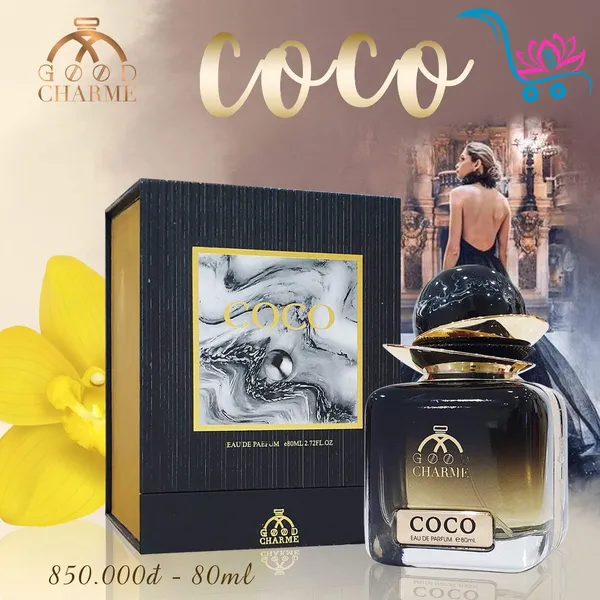Nước Hoa Good Charme Coco Đen 80ml Nữ Chính Hãng
