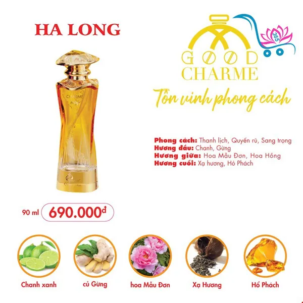 Nước Hoa Good Charme Hạ Long 90ml Nữ Chính Hãng