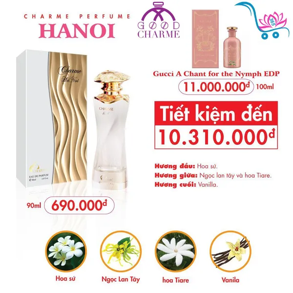 Nước Hoa Good Charme Hà Nội 90ml Nữ Chính Hãng