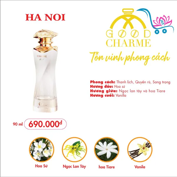 Nước Hoa Good Charme Hà Nội 90ml Nữ Chính Hãng