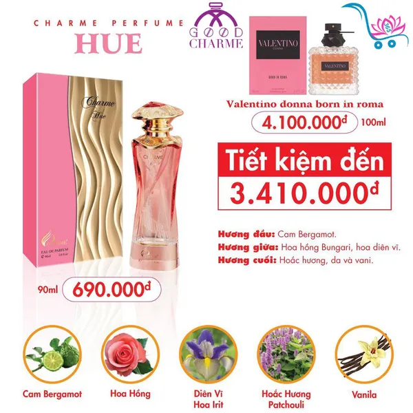 Nước Hoa Good Charme Huế 90ml Nữ Chính Hãng