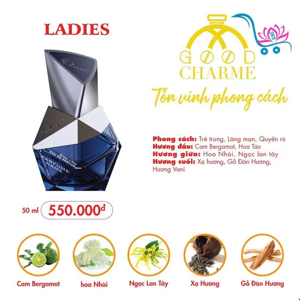 Nước Hoa Good Charme Ladies 50ml Nữ Chính Hãng