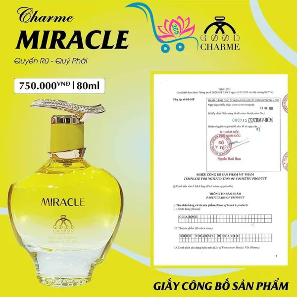 Nước Hoa Good Charme Miracle 80ml Nữ Chính Hãng