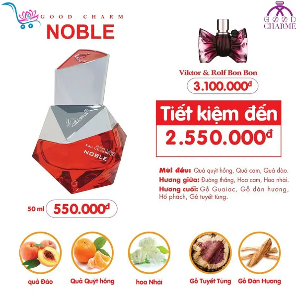 Nước Hoa Good Charme Noble 50ml Nữ Chính Hãng