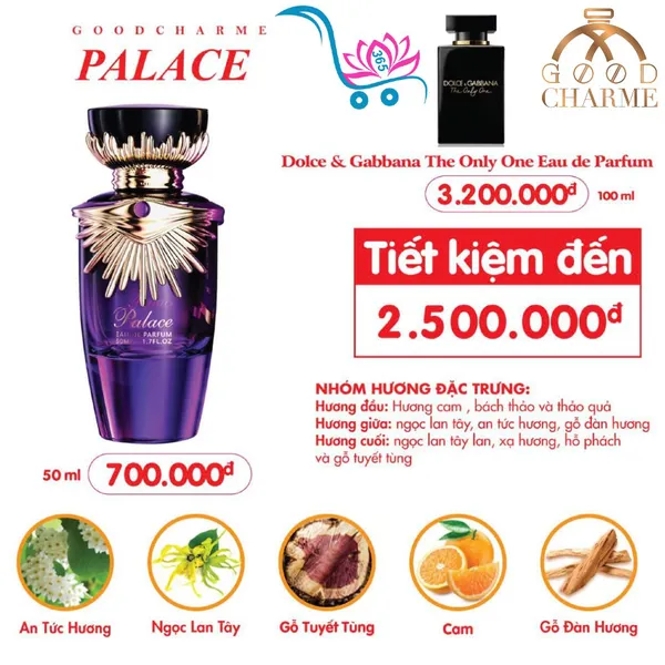 Nước Hoa Good Charme Palace 50ml Nữ Chính Hãng