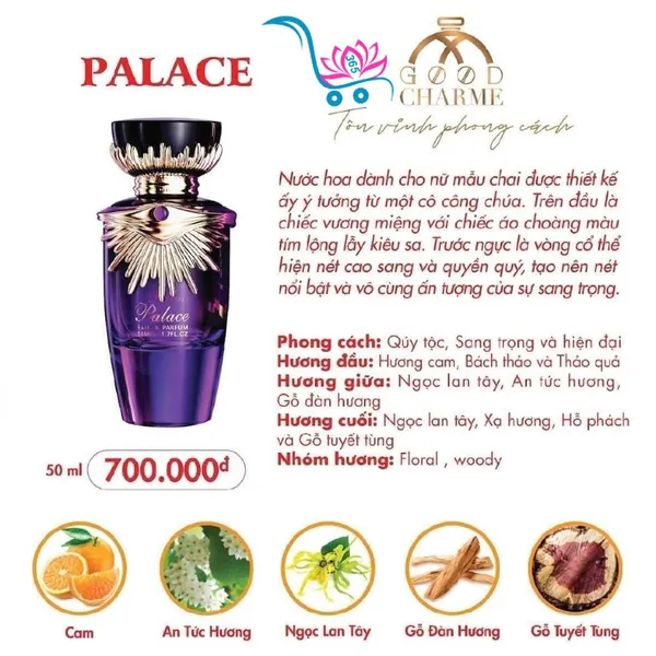 Nước Hoa Good Charme Palace 50ml Nữ Chính Hãng