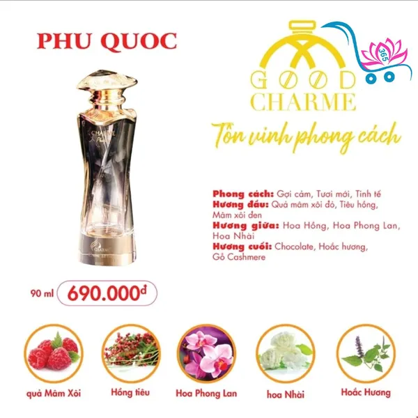 Nước Hoa Good Charme Phú Quốc 90ml Nữ Chính Hãng