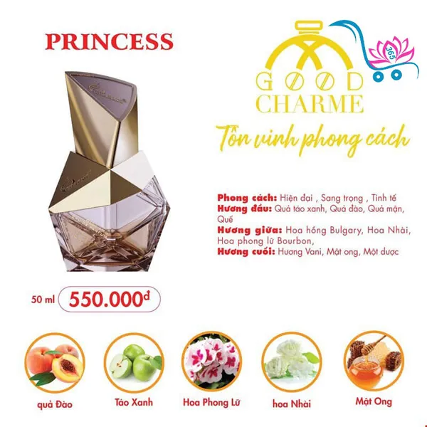 Nước Hoa Good Charme Princess 50ml Nữ Chính Hãng