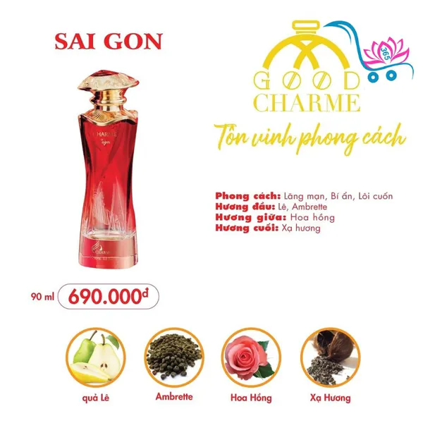 Nước Hoa Good Charme Sài Gòn 90ml Nữ Chính Hãng