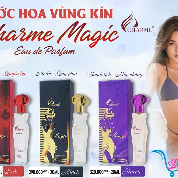 Nước Hoa Vùng Kín Charme Magic 20ml Chính Hãng