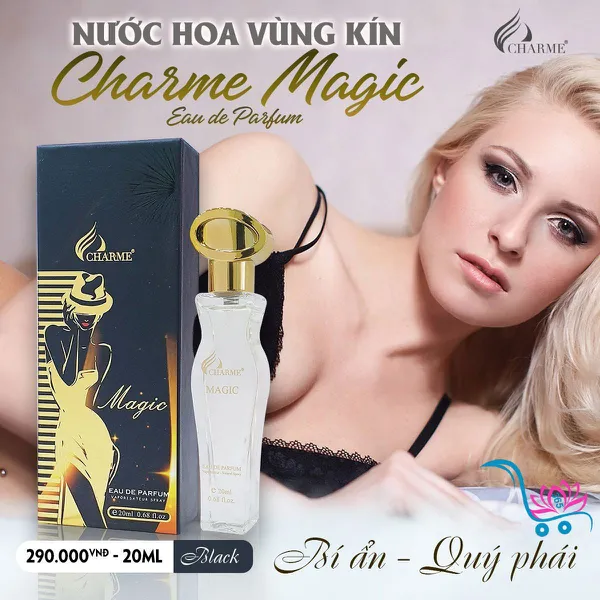 Nước Hoa Vùng Kín Charme Magic 20ml Chính Hãng