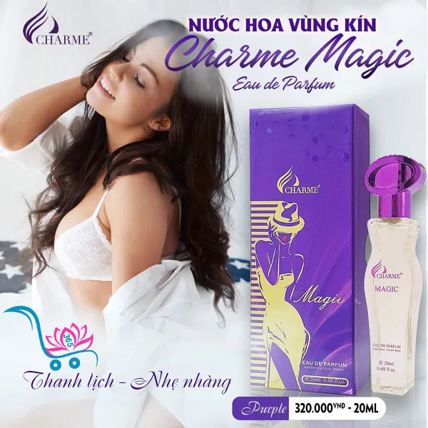 Nước Hoa Vùng Kín Charme Magic 20ml Chính Hãng