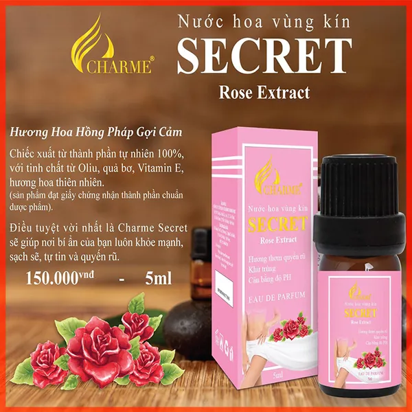 Nước Hoa Vùng Kín Charme 5ml