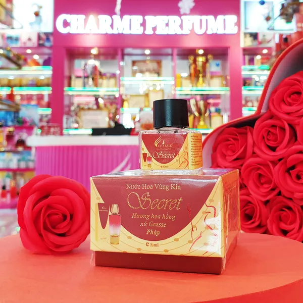 Nước Hoa Vùng Kín Charme Secret Hương Hoa Hồng Xứ Grasse 5ml (Mẫu Mới)