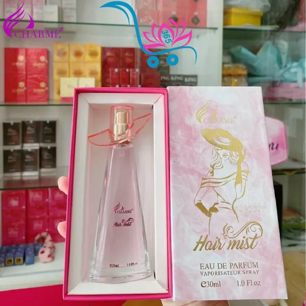 Nước Hoa Xịt Tóc Charme Hair Mist 30ml Nữ Chính Hãng