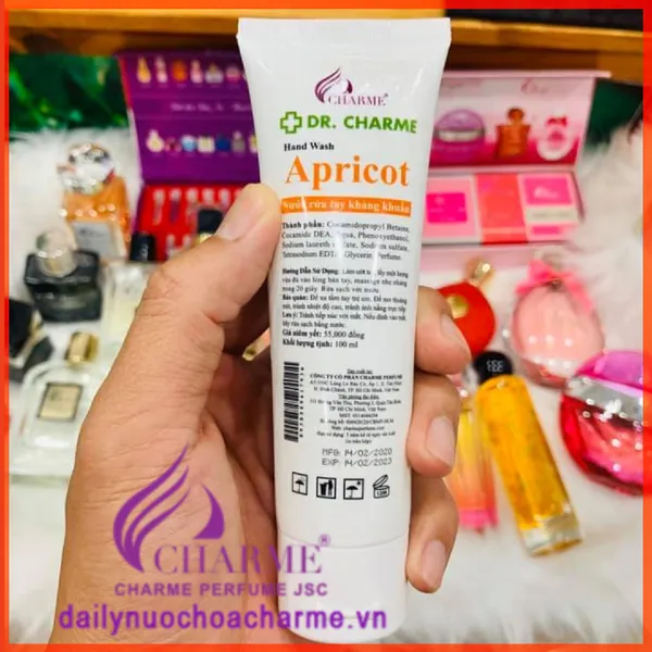 Nước Rửa Tay DR. CHARME Apricot 100ml