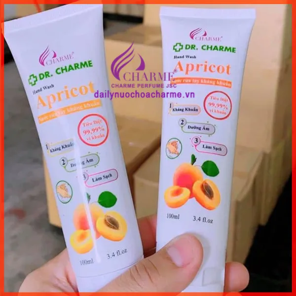 Nước Rửa Tay DR. CHARME Apricot 100ml