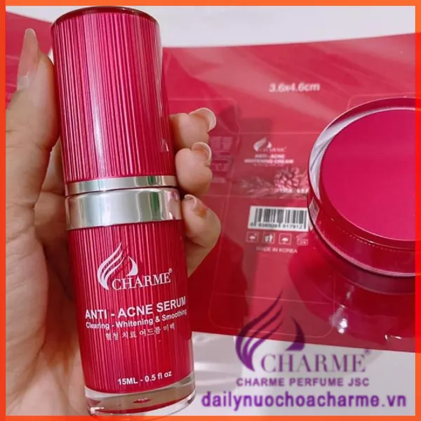 Bộ Trị Mụn Charme Thông Đỏ Hàn Quốc