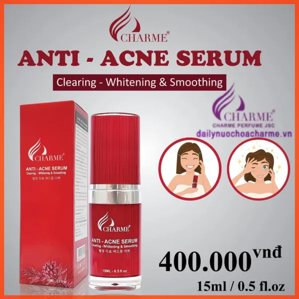 Bộ Trị Mụn Charme Thông Đỏ Hàn Quốc