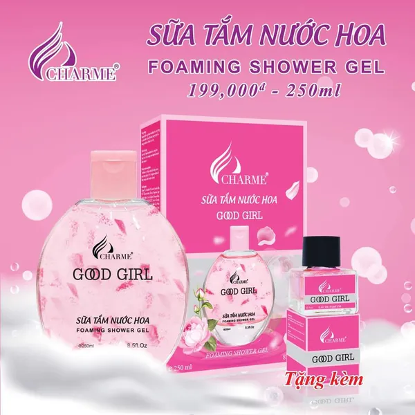Sữa Tắm Nước Hoa Charme Good Girl 250ml