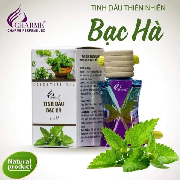 Tinh Dầu Treo Charme Hương Oải Hương 8ml 