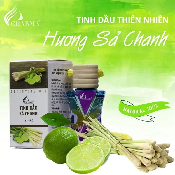 Tinh Dầu Treo Ô Tô Charme 8ml 