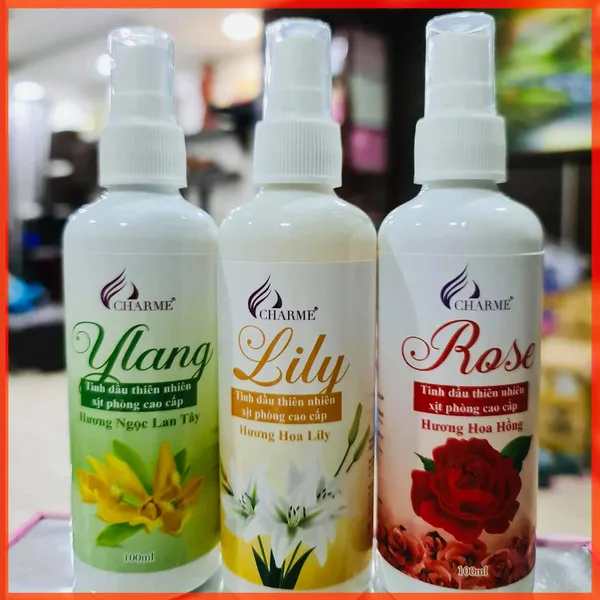 Tinh Dầu Xịt Phòng Charme 100ml Chính Hãng