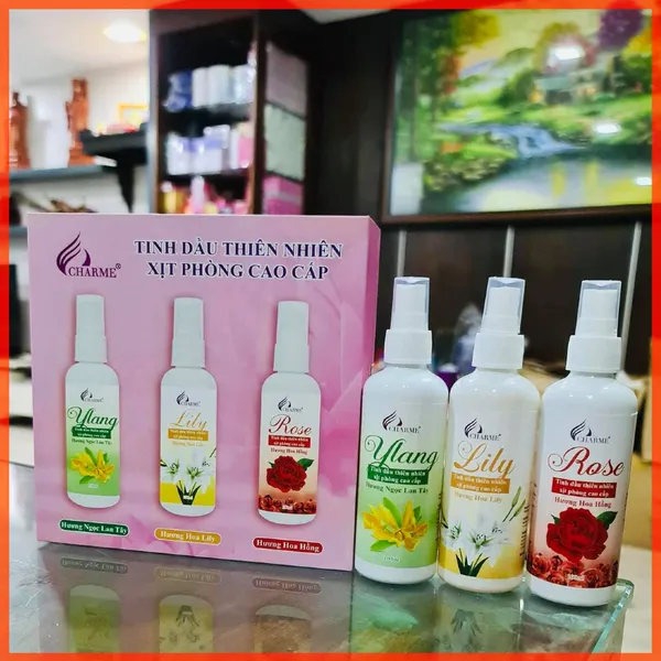 Tinh Dầu Xịt Phòng Charme 100ml Chính Hãng