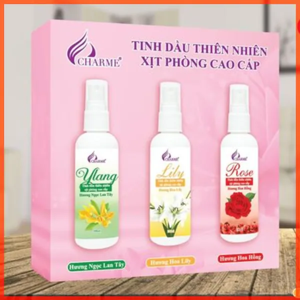 Tinh Dầu Xịt Phòng Charme 100ml Chính Hãng