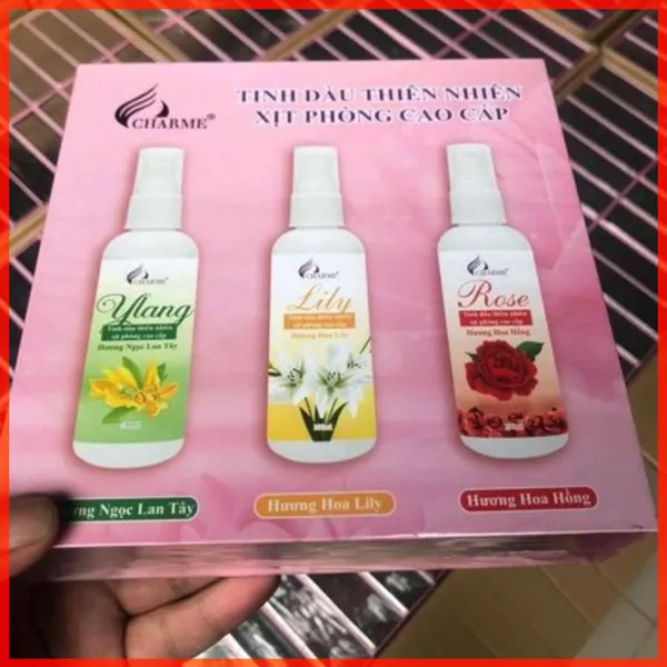 Tinh Dầu Xịt Phòng Charme 100ml Chính Hãng